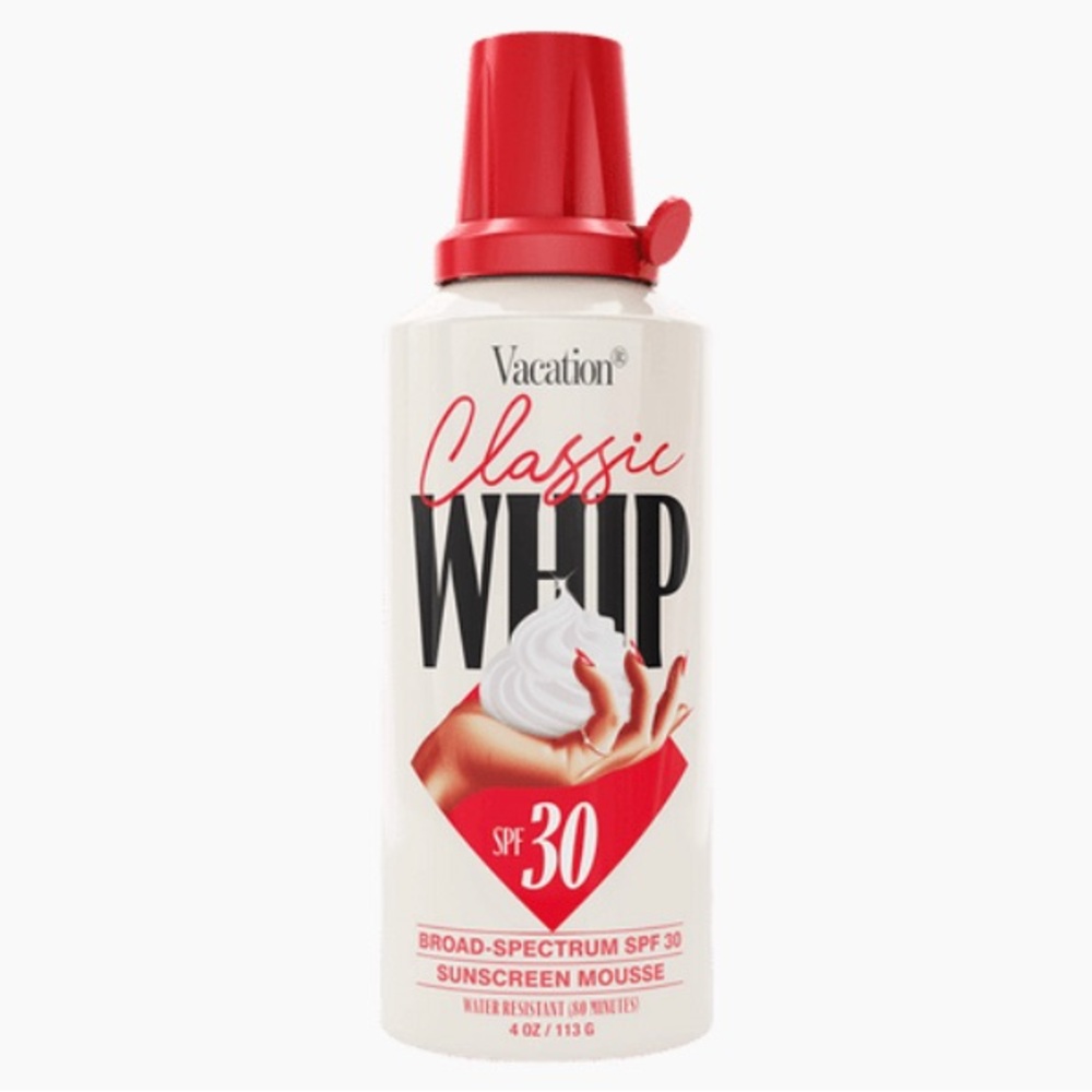 NWT Vacation classic whip 30 spf